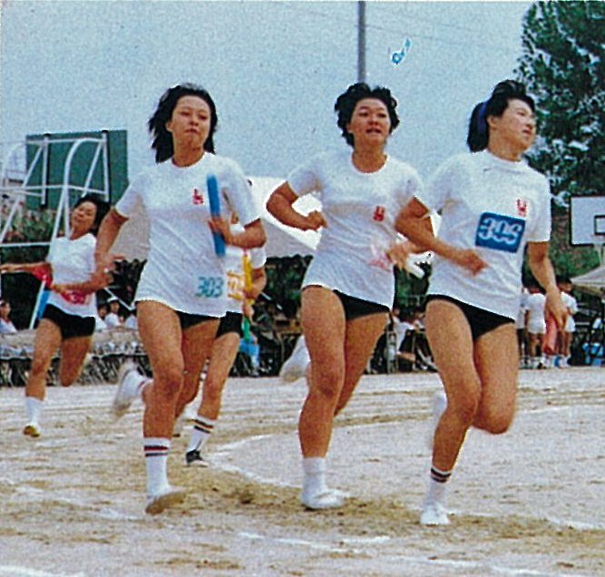 女子中学生ブルマー 